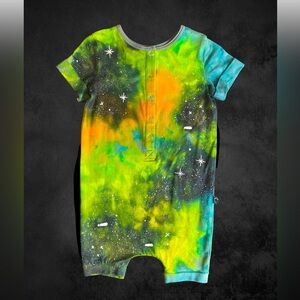 Custom Rags to Raches Green 2T